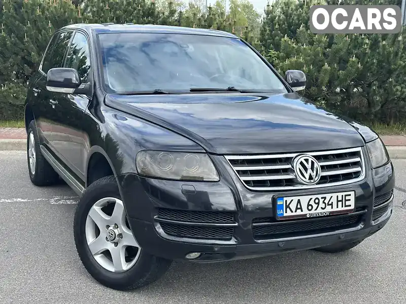 Позашляховик / Кросовер Volkswagen Touareg 2004 2.5 л. Автомат обл. Київська, Київ - Фото 1/21