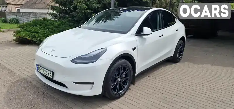 Внедорожник / Кроссовер Tesla Model Y 2023 null_content л. Автомат обл. Днепропетровская, Днепр (Днепропетровск) - Фото 1/21