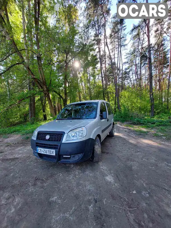 Минивэн Fiat Doblo 2012 1.37 л. Ручная / Механика обл. Черниговская, Чернигов - Фото 1/15