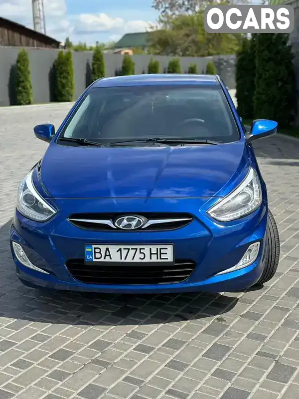 Седан Hyundai Accent 2013 1.4 л. Автомат обл. Кіровоградська, Кропивницький (Кіровоград) - Фото 1/17