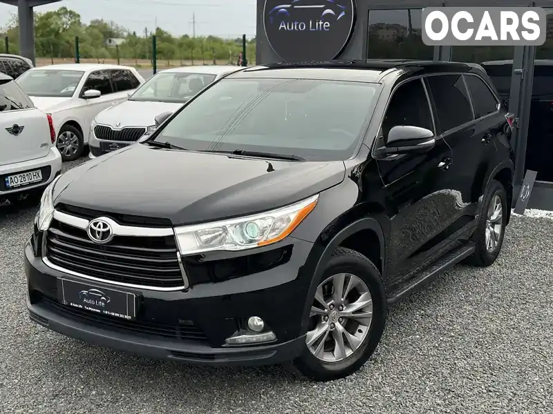 Позашляховик / Кросовер Toyota Highlander 2014 2.7 л. Автомат обл. Закарпатська, Мукачево - Фото 1/21