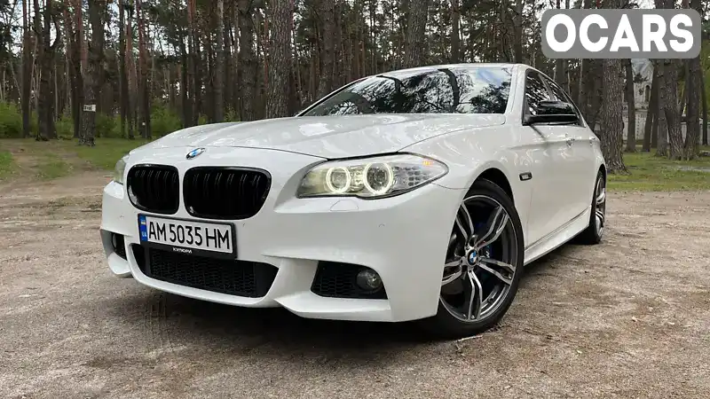 Седан BMW 5 Series 2012 2.98 л. Автомат обл. Житомирская, Житомир - Фото 1/21