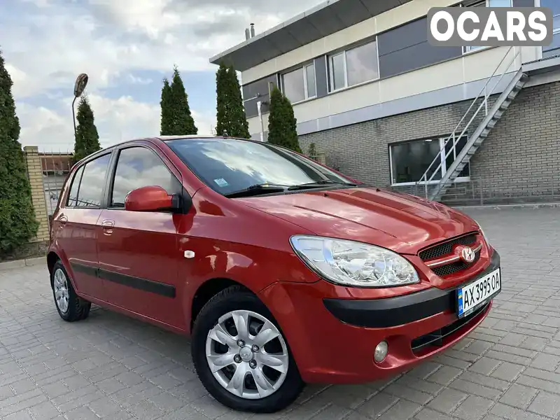 Хэтчбек Hyundai Getz 2007 1.4 л. Автомат обл. Харьковская, Харьков - Фото 1/21