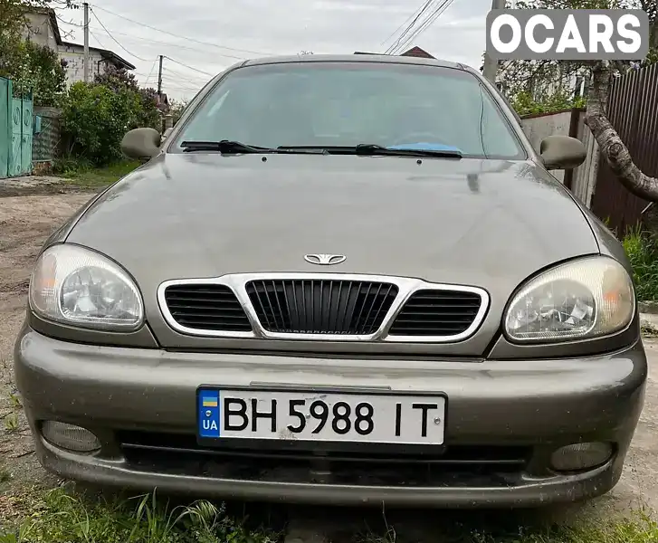 Седан Daewoo Lanos 2002 1.6 л. Ручная / Механика обл. Одесская, Одесса - Фото 1/8