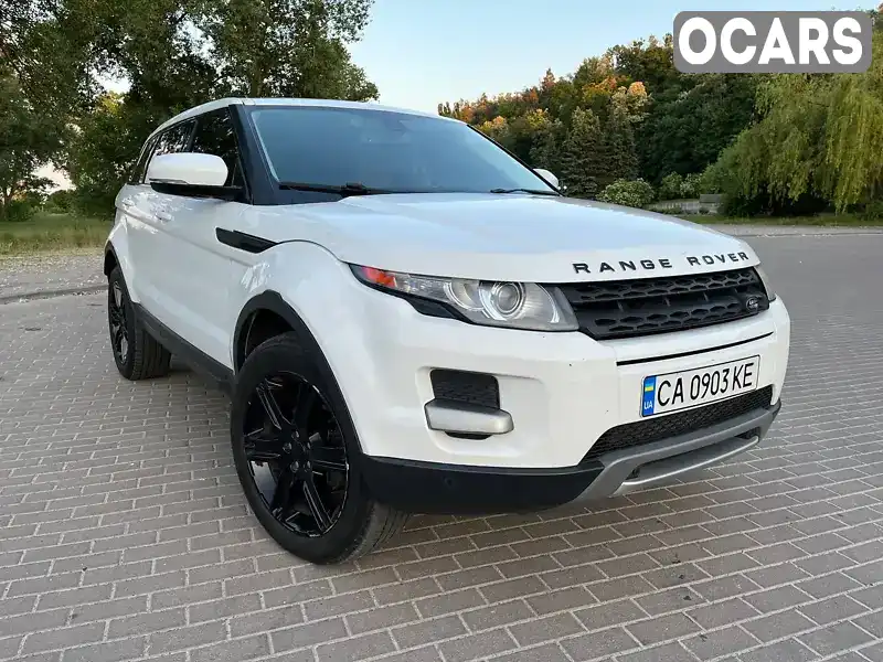 Внедорожник / Кроссовер Land Rover Range Rover Evoque 2013 2 л. Автомат обл. Черкасская, Канев - Фото 1/21