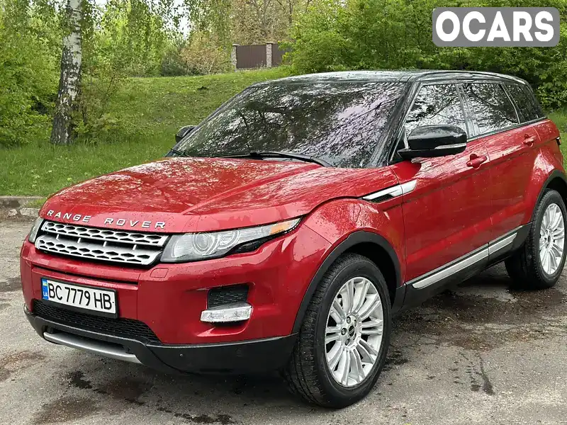 Внедорожник / Кроссовер Land Rover Range Rover Evoque 2012 2 л. Автомат обл. Львовская, Золочев - Фото 1/11