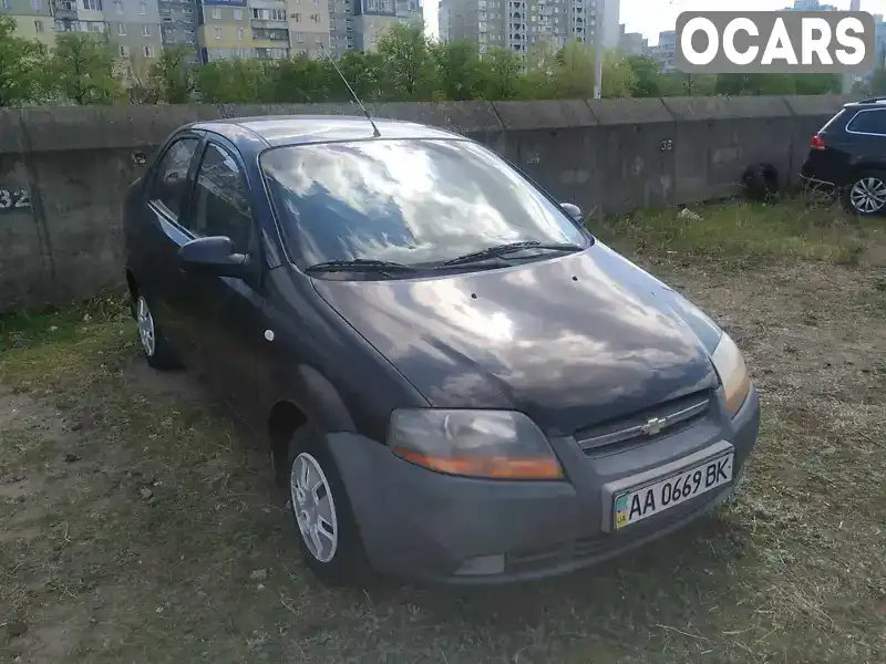 Седан Chevrolet Aveo 2006 1.49 л. Ручна / Механіка обл. Київська, Київ - Фото 1/17