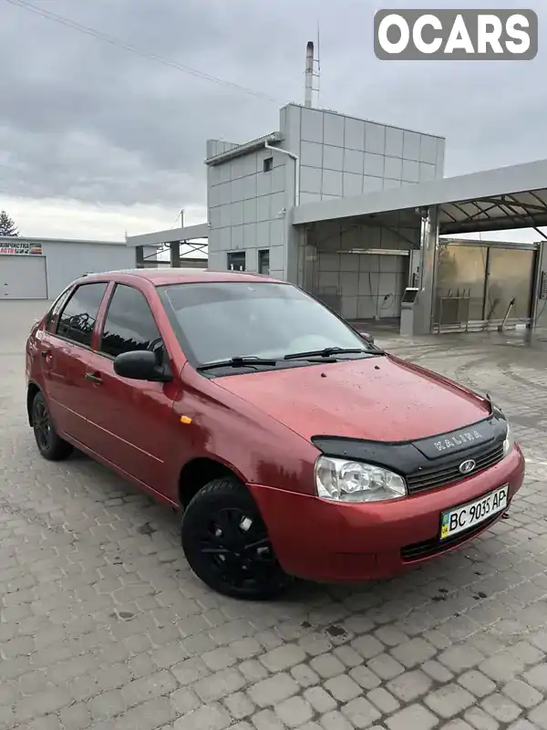 Седан ВАЗ / Lada 1118 Калина 2006 1.6 л. Ручная / Механика обл. Львовская, Мостиска - Фото 1/6