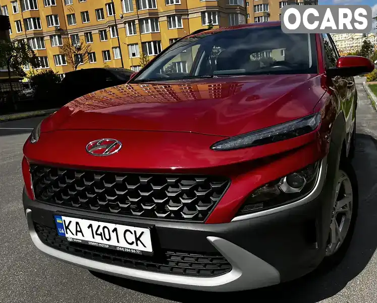 Внедорожник / Кроссовер Hyundai Kona 2021 1.6 л. Робот обл. Киевская, Киев - Фото 1/20