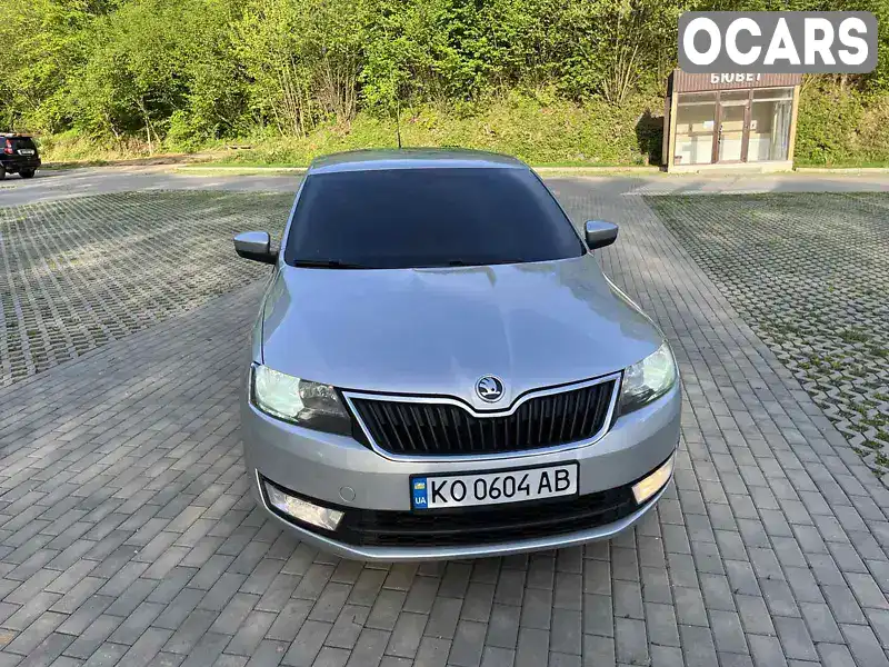 Ліфтбек Skoda Rapid 2014 1.6 л. Ручна / Механіка обл. Закарпатська, Свалява - Фото 1/12