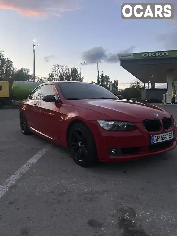 Кабріолет BMW 3 Series 2007 2 л. Типтронік обл. Запорізька, Запоріжжя - Фото 1/8