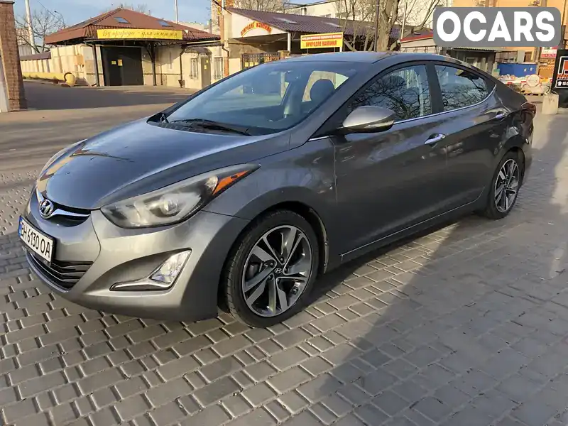 Седан Hyundai Elantra 2015 1.8 л. Автомат обл. Одесская, Одесса - Фото 1/17