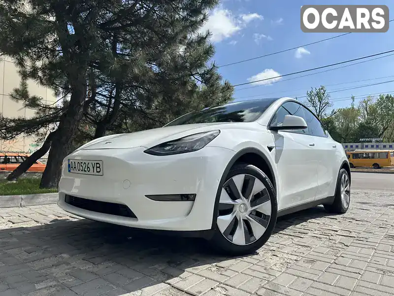 Внедорожник / Кроссовер Tesla Model Y 2020 null_content л. Автомат обл. Днепропетровская, Днепр (Днепропетровск) - Фото 1/21