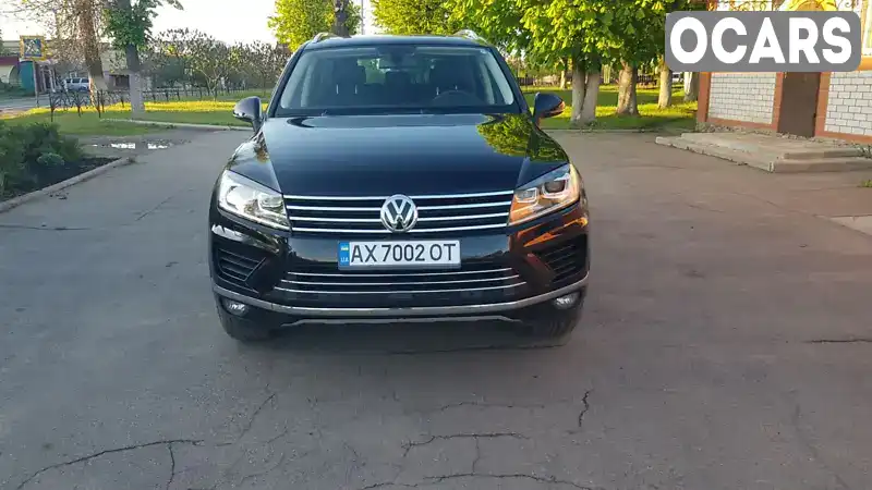 Позашляховик / Кросовер Volkswagen Touareg 2014 3.6 л. Автомат обл. Полтавська, Нові Санжари - Фото 1/21