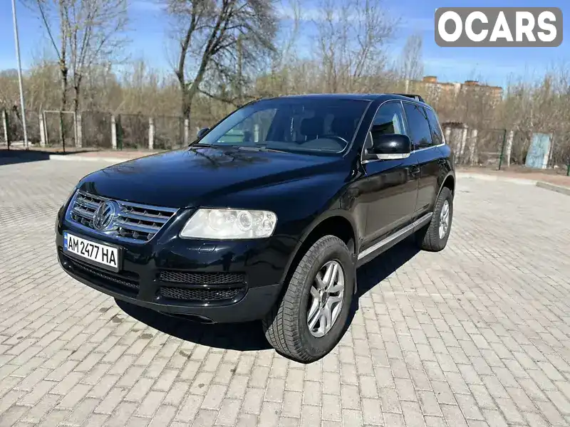 Внедорожник / Кроссовер Volkswagen Touareg 2005 2.5 л. Автомат обл. Житомирская, Житомир - Фото 1/20