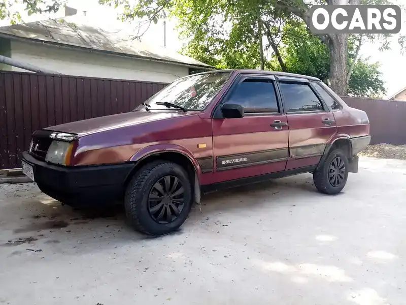 Седан ВАЗ / Lada 21099 1997 1.6 л. Ручна / Механіка обл. Івано-Франківська, Городенка - Фото 1/6