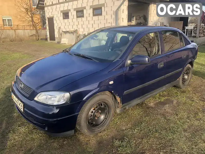 Хэтчбек Opel Astra 2002 1.4 л. Ручная / Механика обл. Киевская, Киев - Фото 1/17