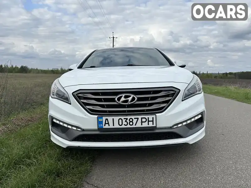 Седан Hyundai Sonata 2015 2.36 л. Автомат обл. Київська, Васильків - Фото 1/8