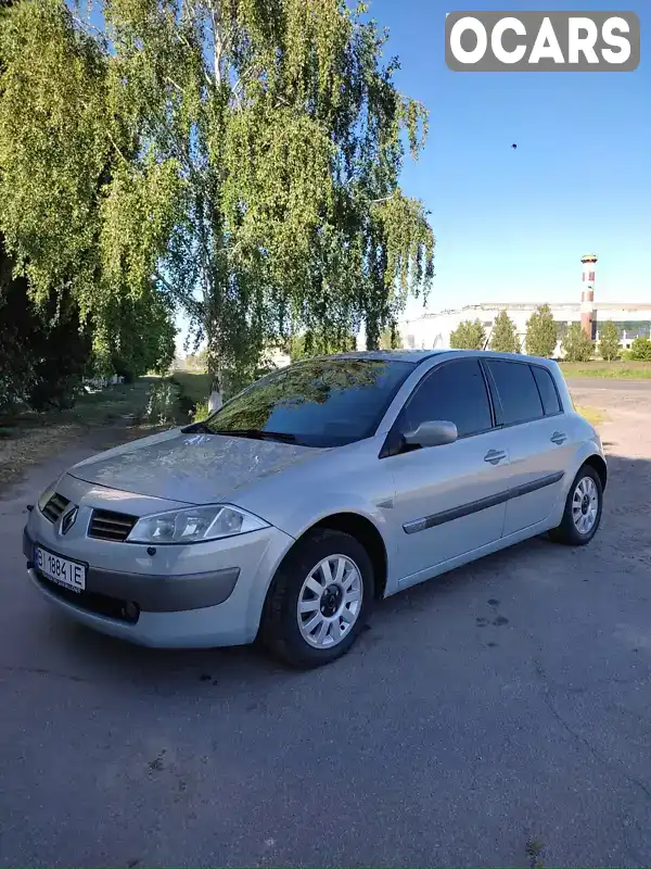 Хетчбек Renault Megane 2003 1.6 л. Ручна / Механіка обл. Полтавська, Миргород - Фото 1/21