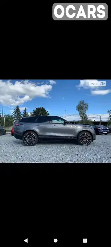 Внедорожник / Кроссовер Land Rover Range Rover Velar 2018 null_content л. Автомат обл. Хмельницкая, Нетешин - Фото 1/19