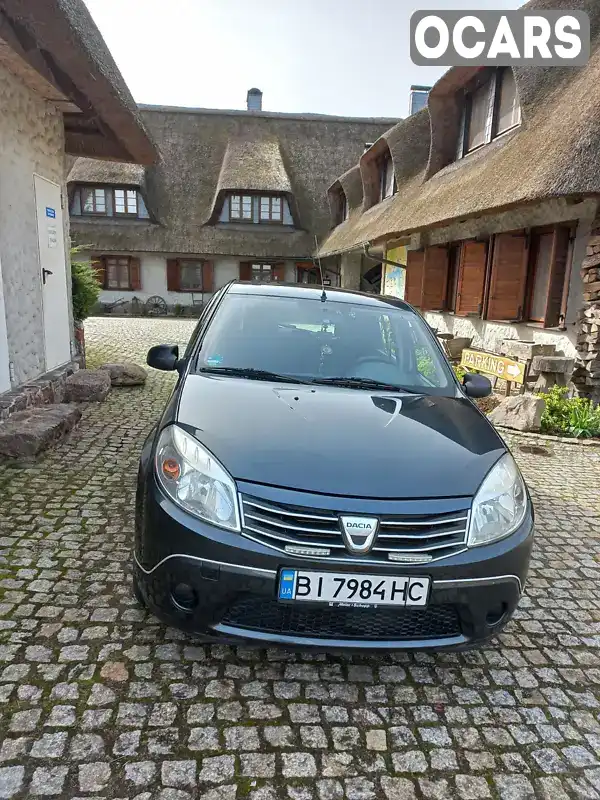 Хэтчбек Dacia Sandero 2009 1.39 л. Ручная / Механика обл. Полтавская, Полтава - Фото 1/14