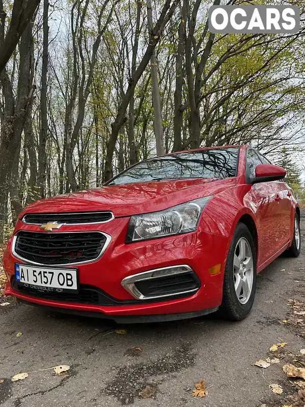 Седан Chevrolet Cruze 2014 1.36 л. Автомат обл. Киевская, Киев - Фото 1/15