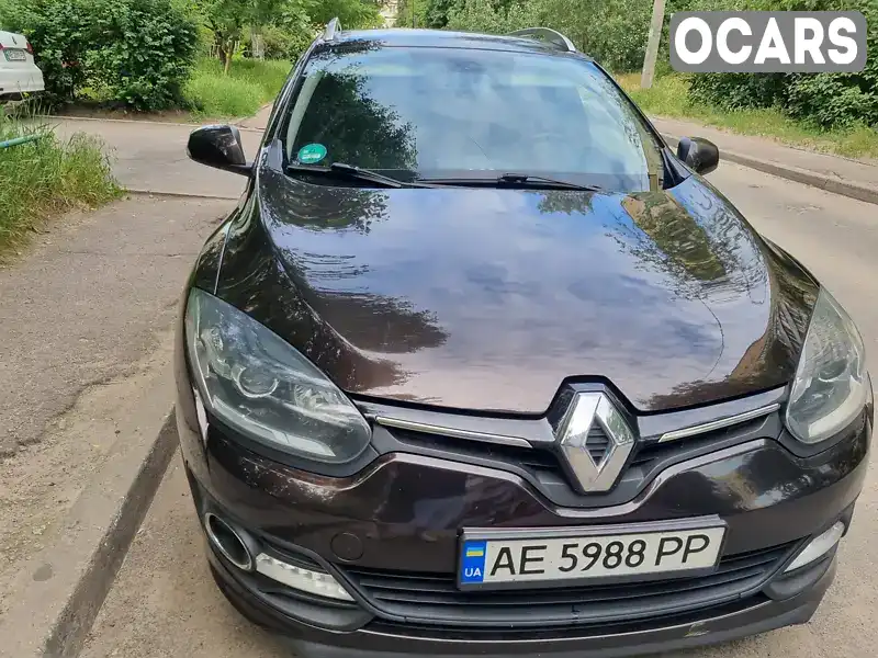 Универсал Renault Megane 2015 1.6 л. Ручная / Механика обл. Днепропетровская, Днепр (Днепропетровск) - Фото 1/8