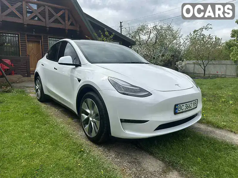 Позашляховик / Кросовер Tesla Model Y 2021 null_content л. Автомат обл. Львівська, Львів - Фото 1/21