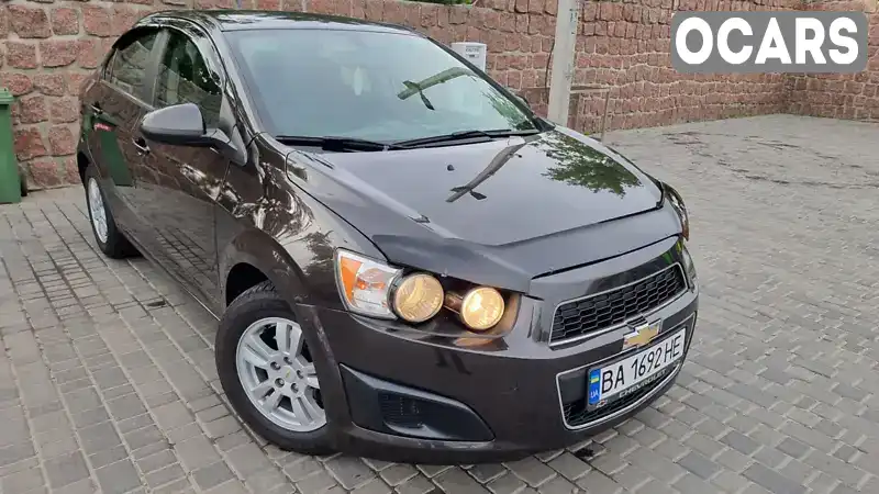 Седан Chevrolet Sonic 2014 1.8 л. Автомат обл. Кировоградская, Кропивницкий (Кировоград) - Фото 1/21