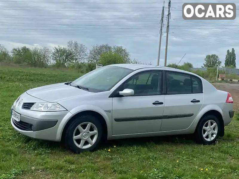 Седан Renault Megane 2007 1.39 л. Ручна / Механіка обл. Полтавська, Полтава - Фото 1/21