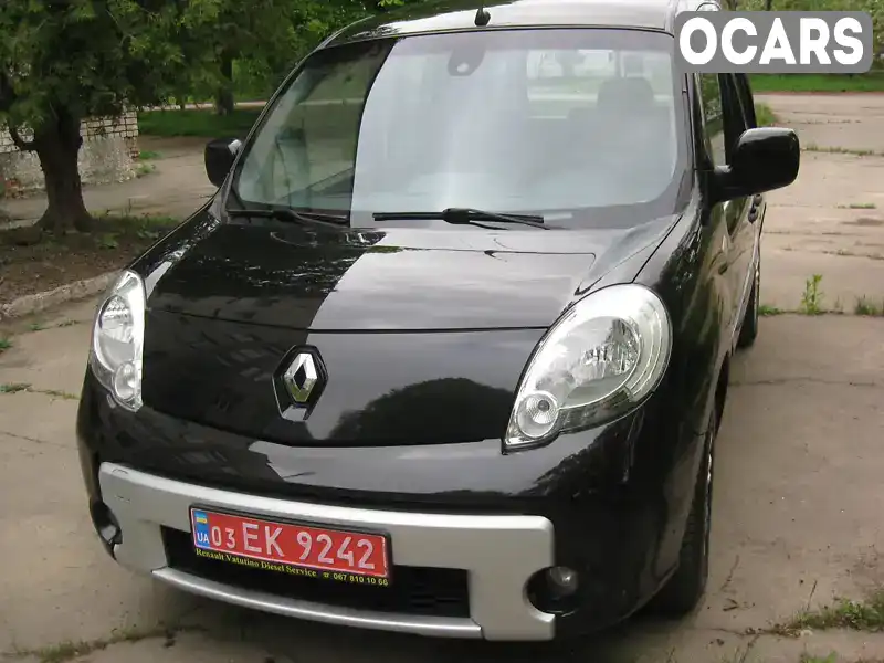 Минивэн Renault Kangoo 2009 1.6 л. Ручная / Механика обл. Черкасская, Звенигородка - Фото 1/21