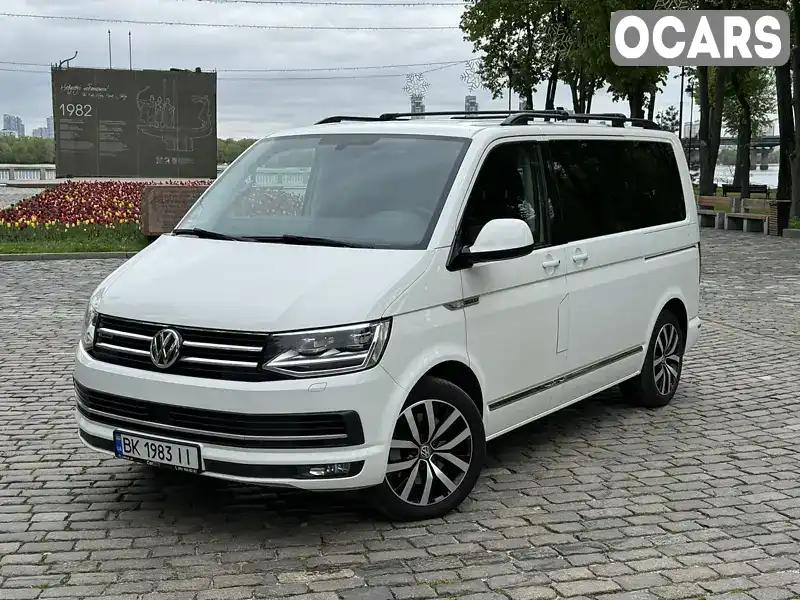 Мінівен Volkswagen Multivan 2018 1.97 л. Автомат обл. Київська, Київ - Фото 1/21