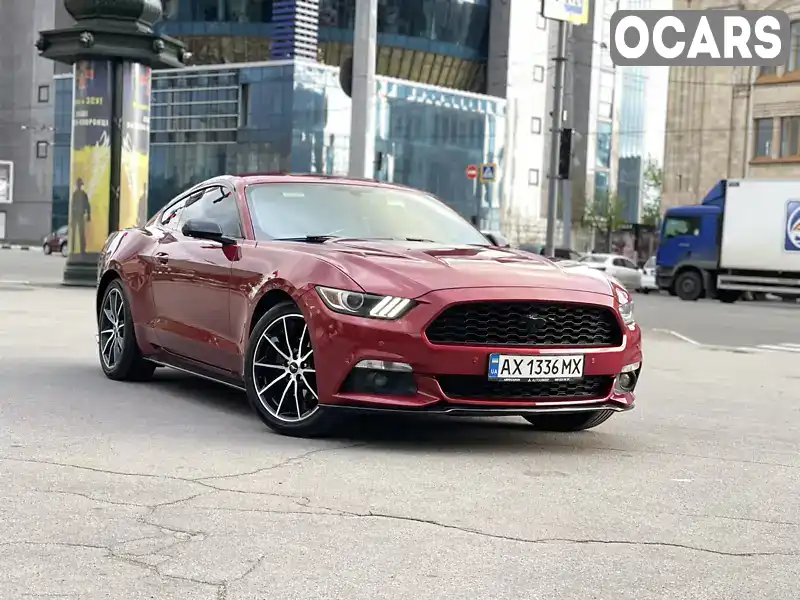 Купе Ford Mustang 2015 2.3 л. Автомат обл. Харьковская, Харьков - Фото 1/21