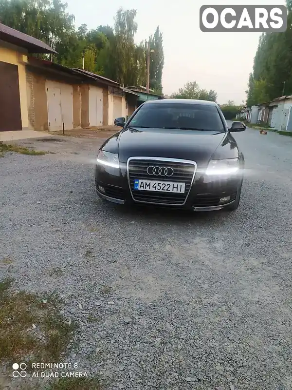 Седан Audi A6 2010 2.7 л. Автомат обл. Житомирская, Звягель - Фото 1/21