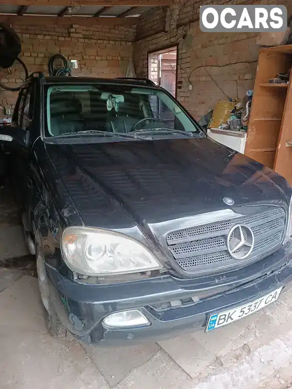 Внедорожник / Кроссовер Mercedes-Benz M-Class 2003 3.72 л. Автомат обл. Ровенская, Ровно - Фото 1/7