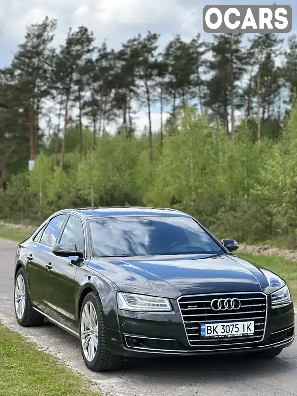 Седан Audi A8 2014 2.97 л. Автомат обл. Рівненська, Володимирець - Фото 1/21