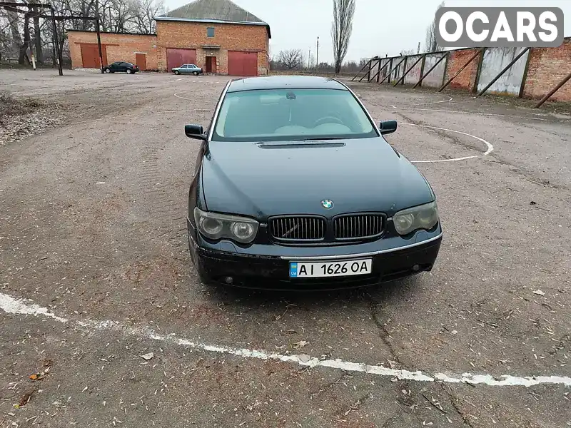 Седан BMW 7 Series 2002 null_content л. Типтронік обл. Київська, Яготин - Фото 1/21