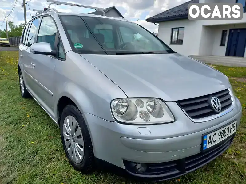 Мінівен Volkswagen Touran 2004 1.9 л. Ручна / Механіка обл. Волинська, Луцьк - Фото 1/21