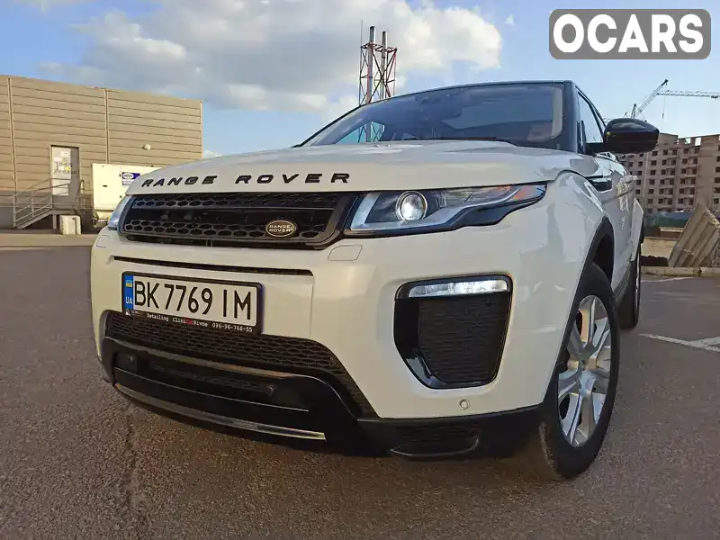 Внедорожник / Кроссовер Land Rover Range Rover Evoque 2018 2 л. Автомат обл. Ровенская, Ровно - Фото 1/21