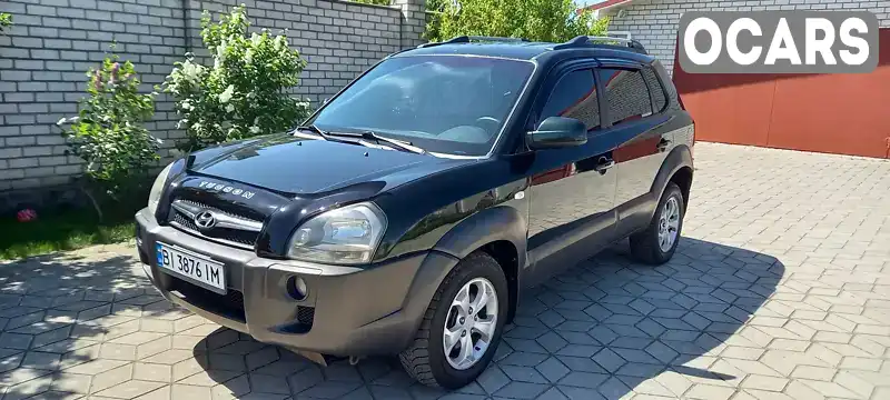 Позашляховик / Кросовер Hyundai Tucson 2008 2 л. Автомат обл. Полтавська, Кременчук - Фото 1/13