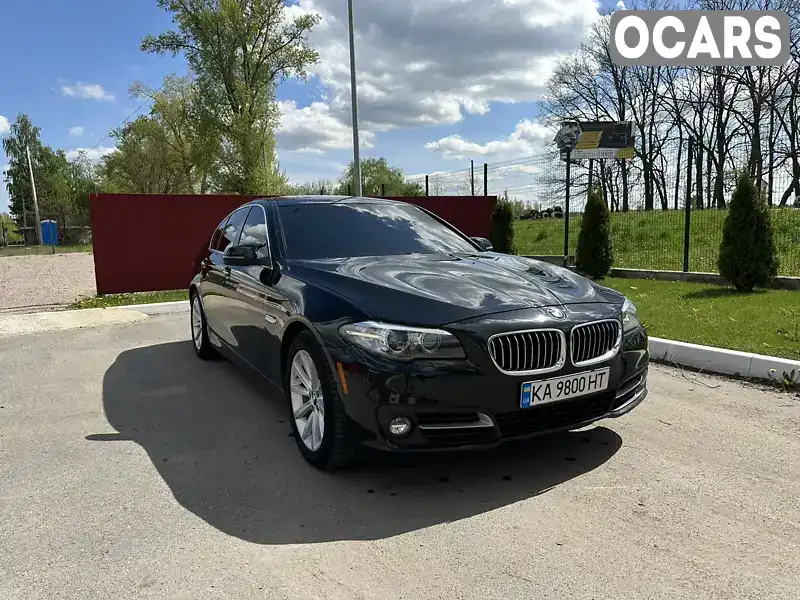 Седан BMW 5 Series 2015 3 л. Автомат обл. Киевская, Вышневое - Фото 1/21