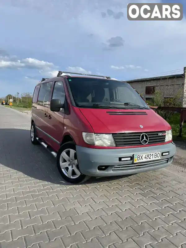 Мінівен Mercedes-Benz Vito 2003 2.2 л. Ручна / Механіка обл. Хмельницька, Хмельницький - Фото 1/21