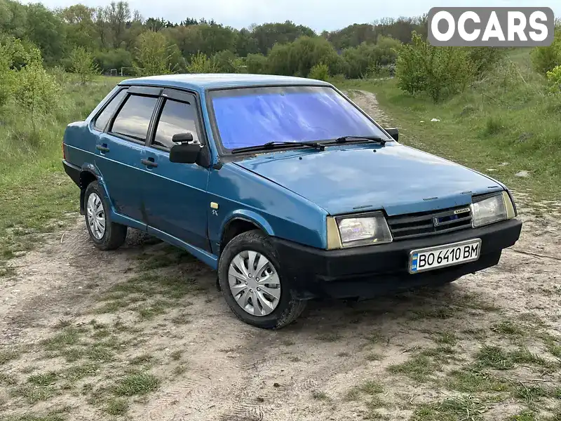 Седан ВАЗ / Lada 21099 2002 1.5 л. Ручная / Механика обл. Тернопольская, Тернополь - Фото 1/13