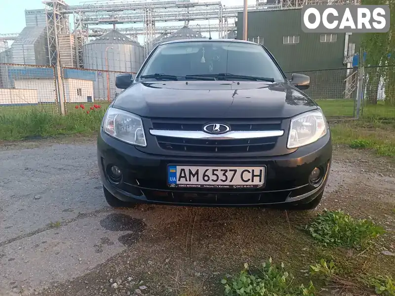 Седан ВАЗ / Lada 2190 Granta 2013 1.6 л. Автомат обл. Житомирская, Бердичев - Фото 1/21