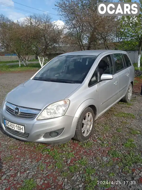 Минивэн Opel Zafira 2008 1.69 л. Ручная / Механика обл. Волынская, Рожище - Фото 1/21