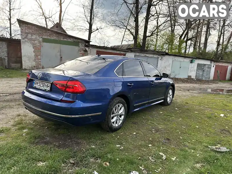 Седан Volkswagen Passat 2016 1.8 л. Автомат обл. Житомирская, Андрушевка - Фото 1/21