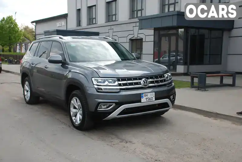 Внедорожник / Кроссовер Volkswagen Atlas 2019 2 л. Автомат обл. Ровенская, Ровно - Фото 1/20