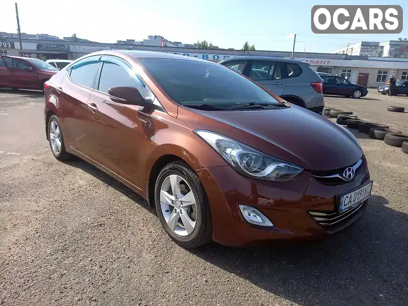 Седан Hyundai Elantra 2012 1.8 л. Автомат обл. Черкасская, Черкассы - Фото 1/21