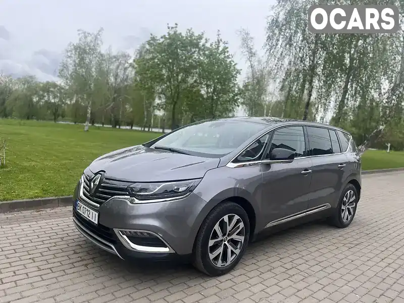 Мінівен Renault Espace 2016 1.6 л. Автомат обл. Рівненська, Рівне - Фото 1/21