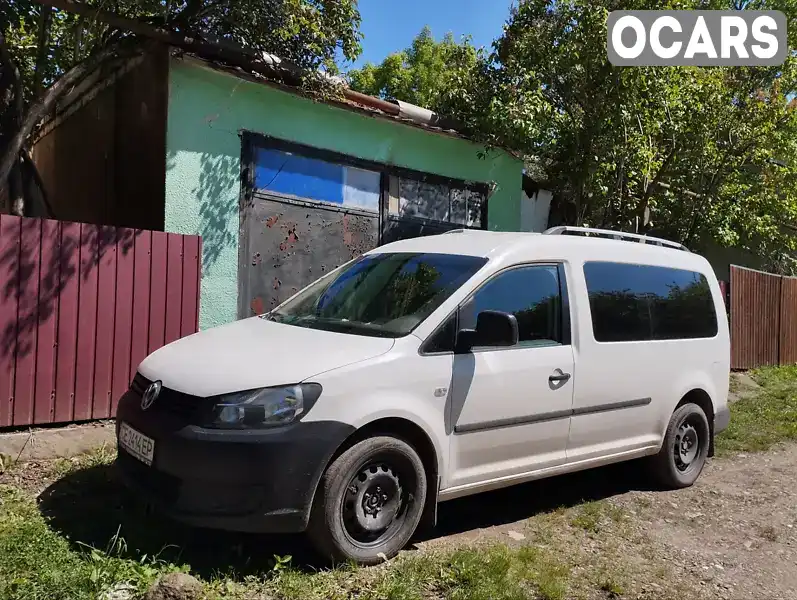 Минивэн Volkswagen Caddy 2012 1.6 л. Ручная / Механика обл. Черновицкая, Черновцы - Фото 1/12